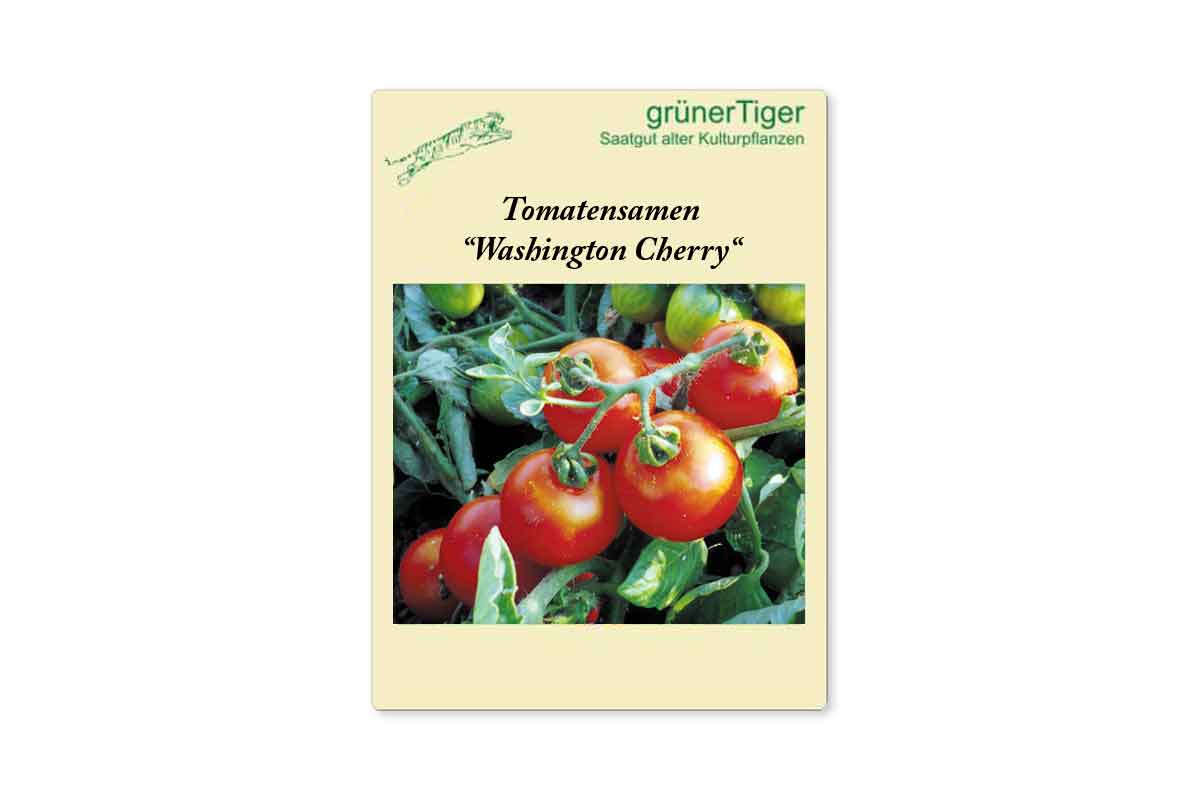 Samen für Rote Stock-Obsttomate Washington Cherry